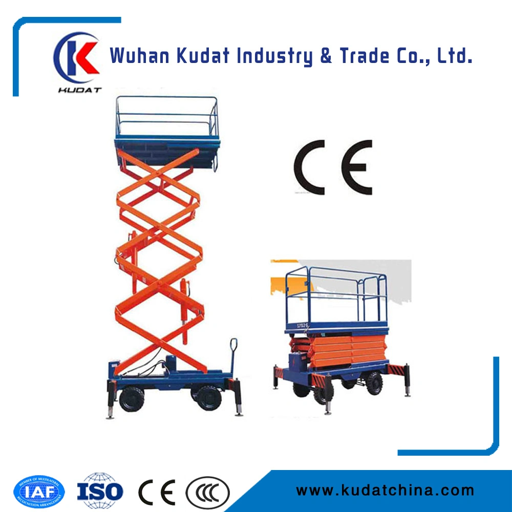 6m Electric Scissor Lift with 300kg Kdsjy0.3-6