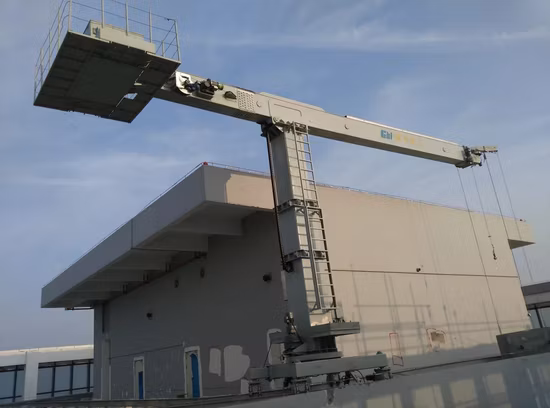 Equipo de limpieza Soporte de vidrio para edificios Personalizar Unidad de mantenimiento de edificios (BMU)