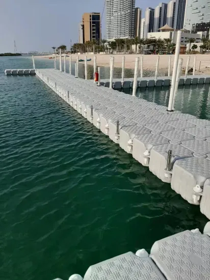 Plataforma de puente de pasarela flotante de pontón flotante modular marino 10% de descuento